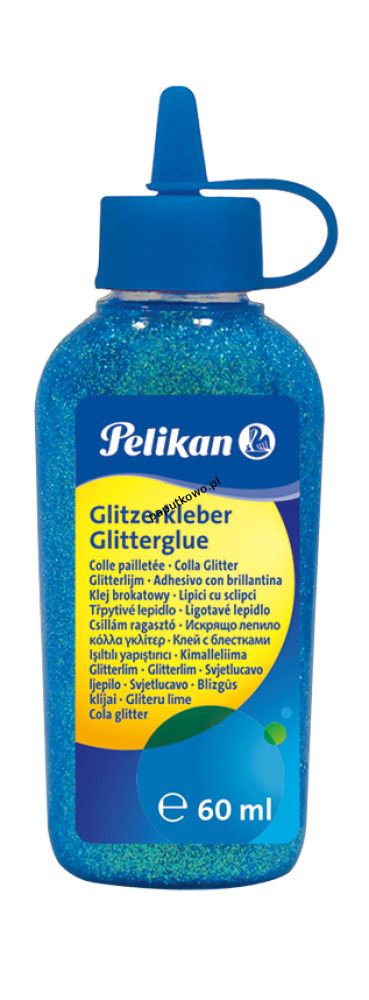 Klej w płynie Pelikan brokatowy 60 ml (300360)