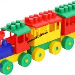 Kolejka Wader lokomotywa 2 wagony (36704) 1