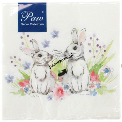 Serwetki Paw bunnies in love (sdl054700)