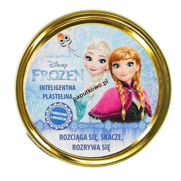 Plastelina Astra 1 kol. Disney Frozen turkusowy
