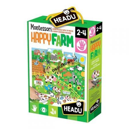 Gra edukacyjna Montessori szczęśliwa farma (20102)