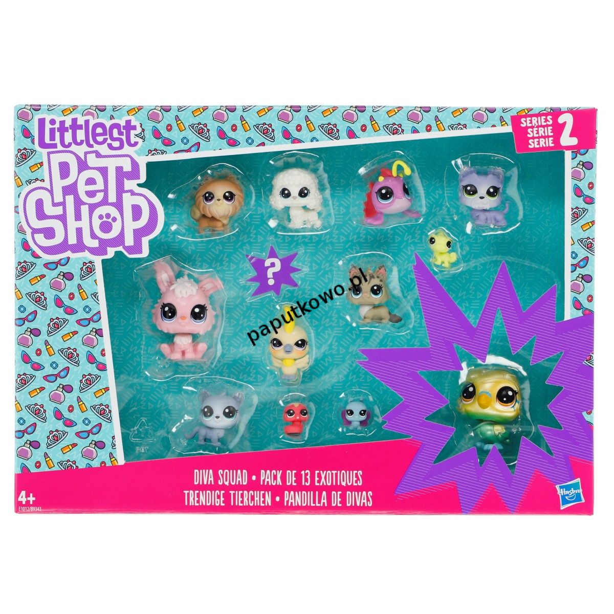 Figurka Zwierzak Hasbro Littlest Pet Shop zestaw 11 sztuk (B9343) 1