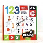 Puzzle Montessori puzzle cyferki 27 el. (21093)