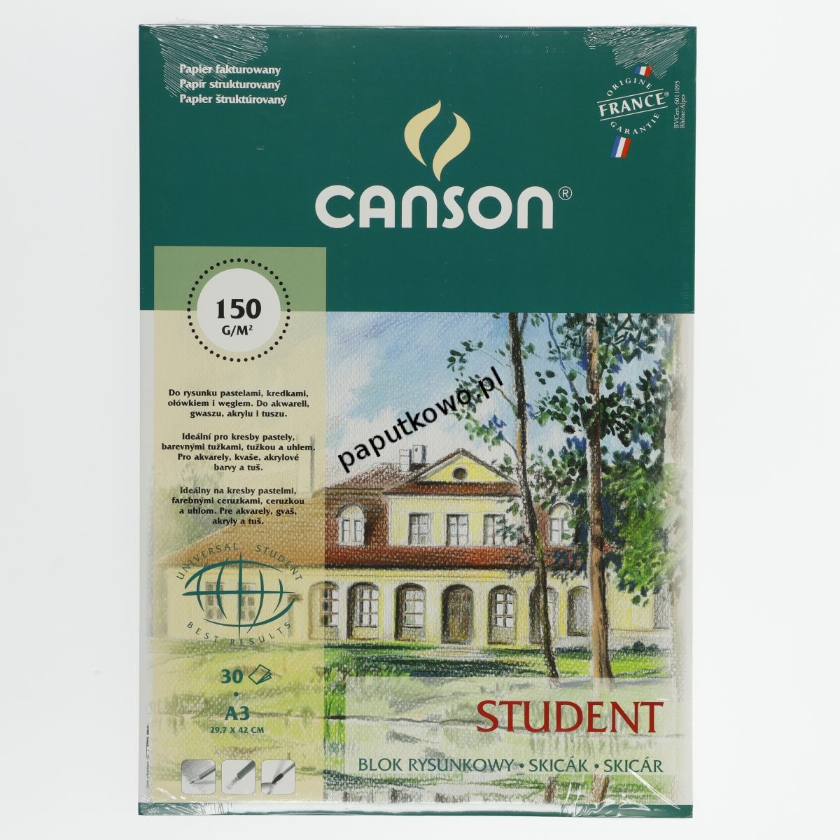Blok rysunkowy Canson Student (400084730) 1