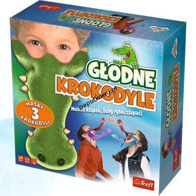 Gra zręcznościowa głodne krokodyle Trefl głodne krokodyle (01624)