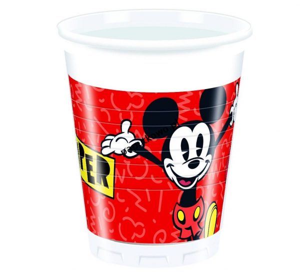 Kubek jednorazowy Godan Mickey Super Cool 200 ml (89207)