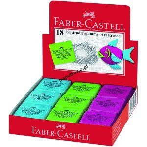 Gumka do mazania Faber Castell FLUO (127121)