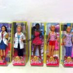 Zestaw akcesoriów dla lalek Barbie kariera (dvf50) 1