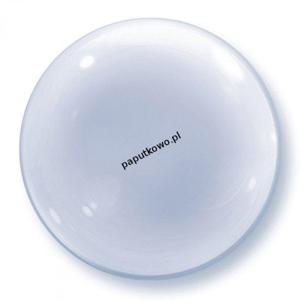 Balon foliowy bubble deco transparent 20 cali 20cal (68824)