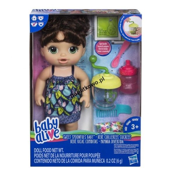 Lalka Hasbro Baby Alive słodka przekąska (E0587)