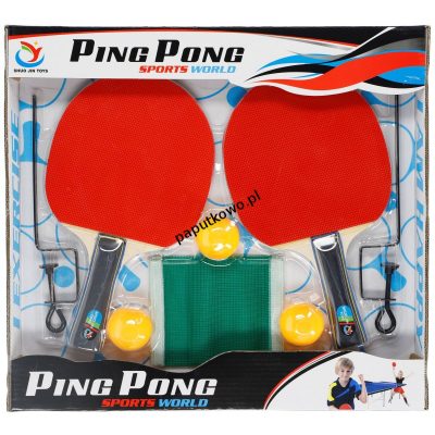 Rakietka Icom zesraw do ping-pong 2 rakietki,3 piłeczki,siatka (7106246)